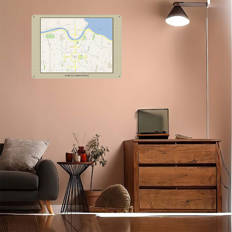 Silent Hill Revelation Haritas - Custom Map Poster incelemesi ve fiyatı