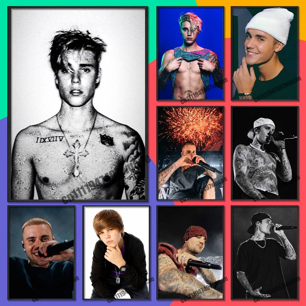 J-Justin Singer B-Bieber Poste - Custom Map Poster incelemesi ve fiyatı