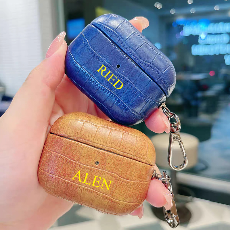Özel Ad Timsah Derisi Eaphone  - Monogram Keychain Leather incelemesi ve fiyatı